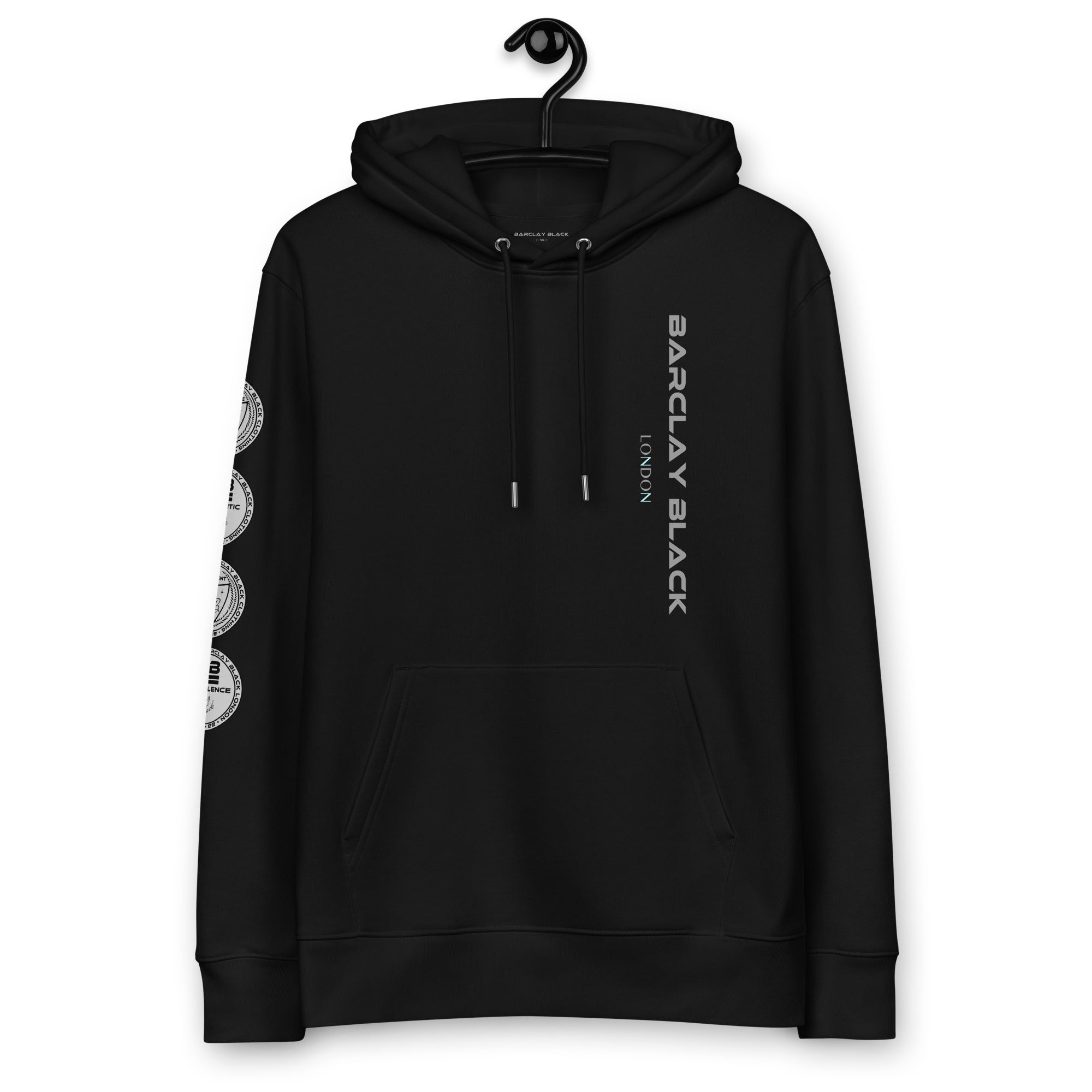 Black luxury hoodie outlet